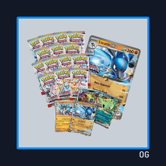 Prismatic Evolutions Lucario ex & Tyranitar ex - Premium Collection