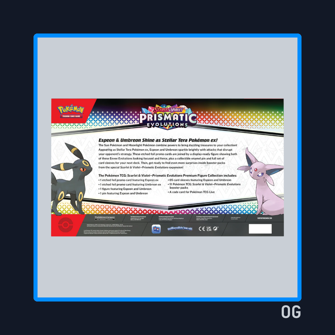Prismatic Evolutions Premium Figure Collection