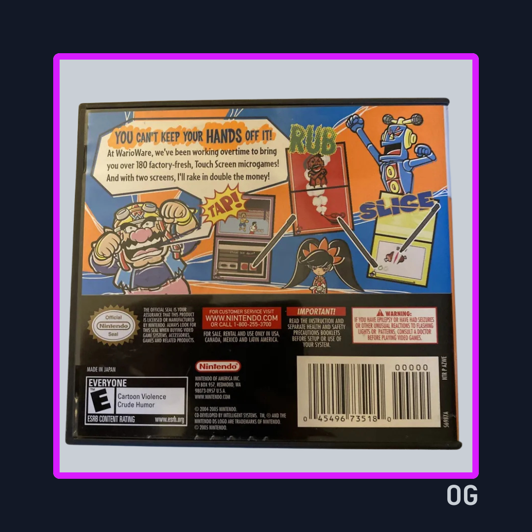 Wario Ware: Touched! (Sellado) / Nintendo DS