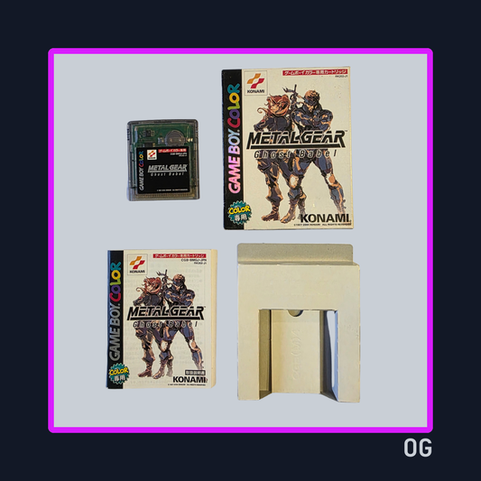 Metal Gear Solid (Ghost Babel ver JP) – Game Boy Color