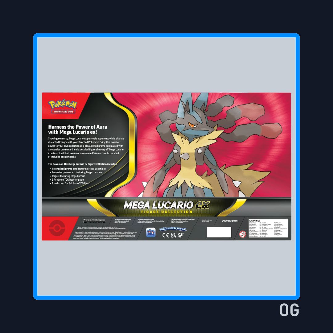 Mega Lucario ex Figure Collection