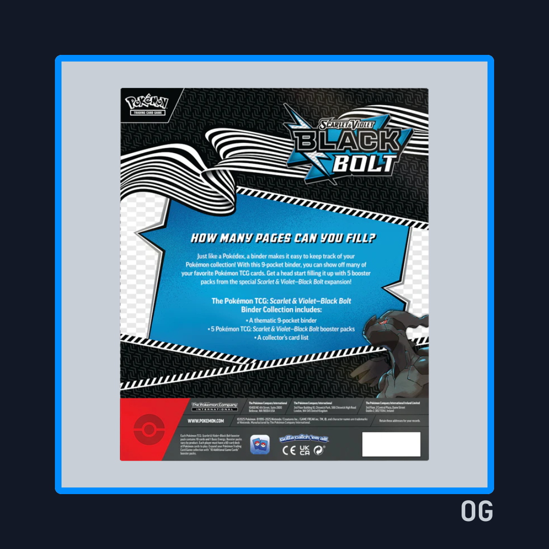 Black Bolt Binder Collection