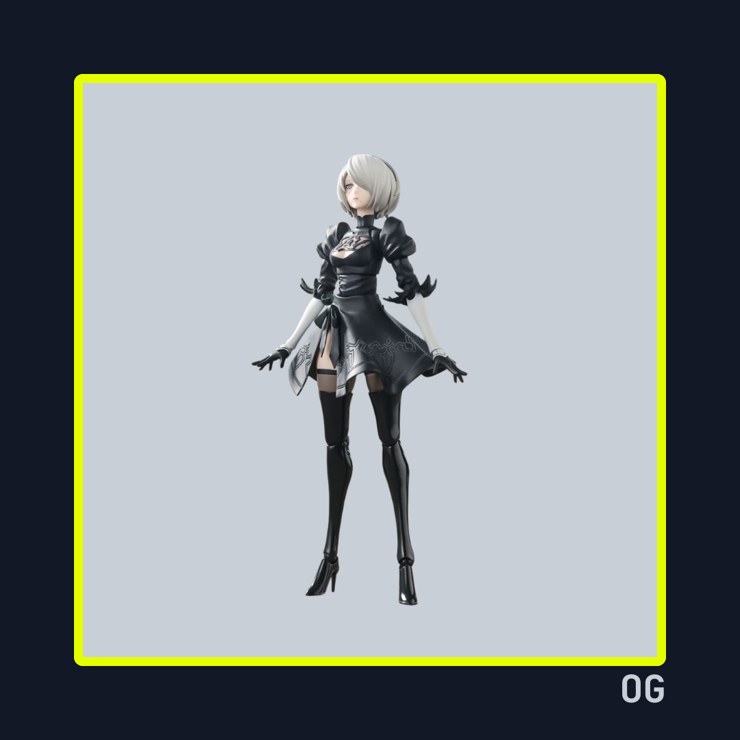 2B Nier Automata S.H.Figuarts Figure - Tamashii Nations