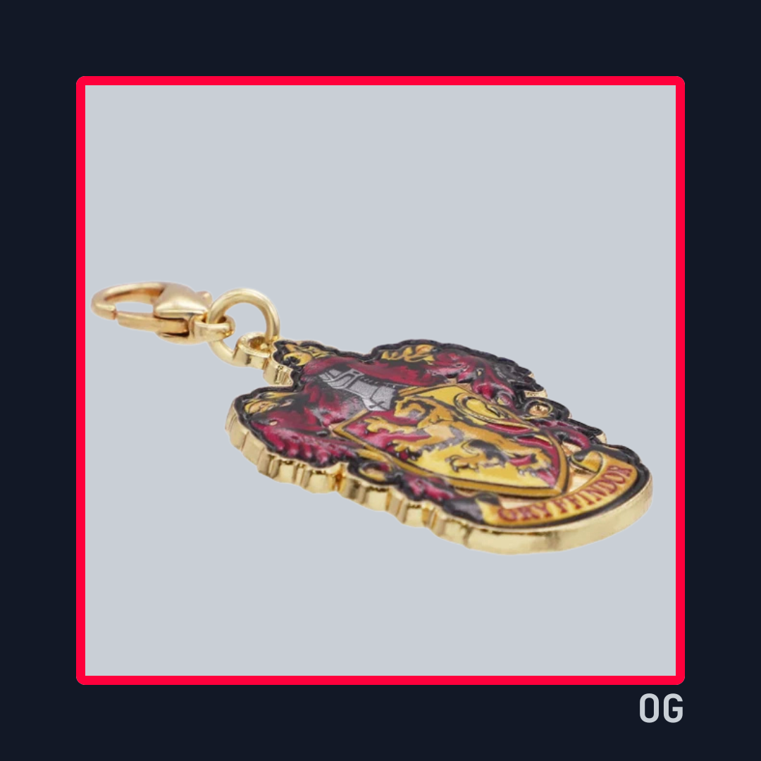 Charm Set 4 Escudos Casas de Hogwarts - Wizarding World of Harry Potter