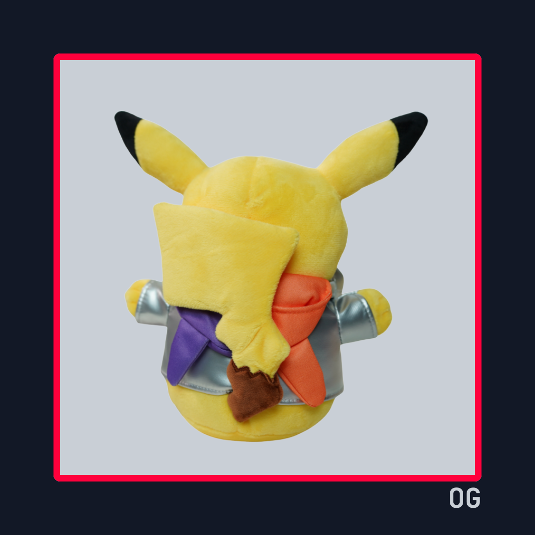 Peluche Pikachu DJ Exclusivo USJ - Pokémon Unstoppable Halloween Party
