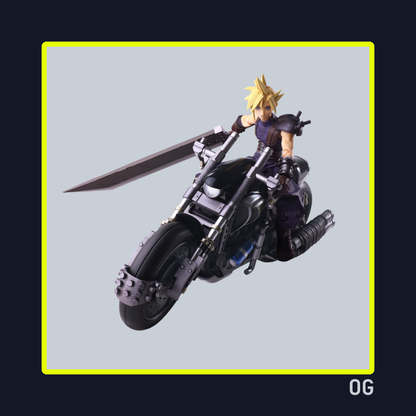 Cloud Strife & Hardy Daytona Action Figure - Bring Arts