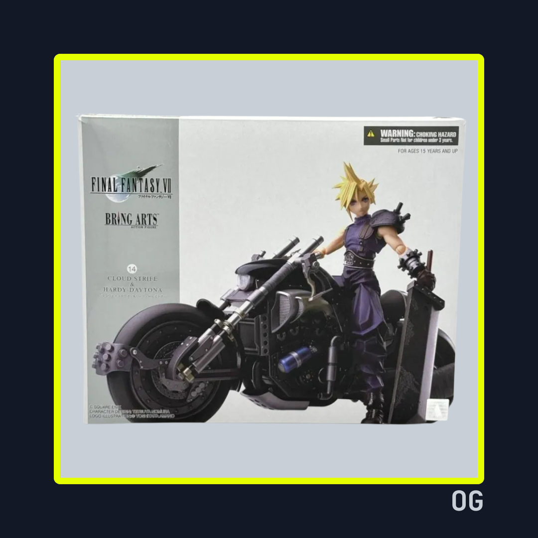 Cloud Strife & Hardy Daytona Action Figure - Bring Arts