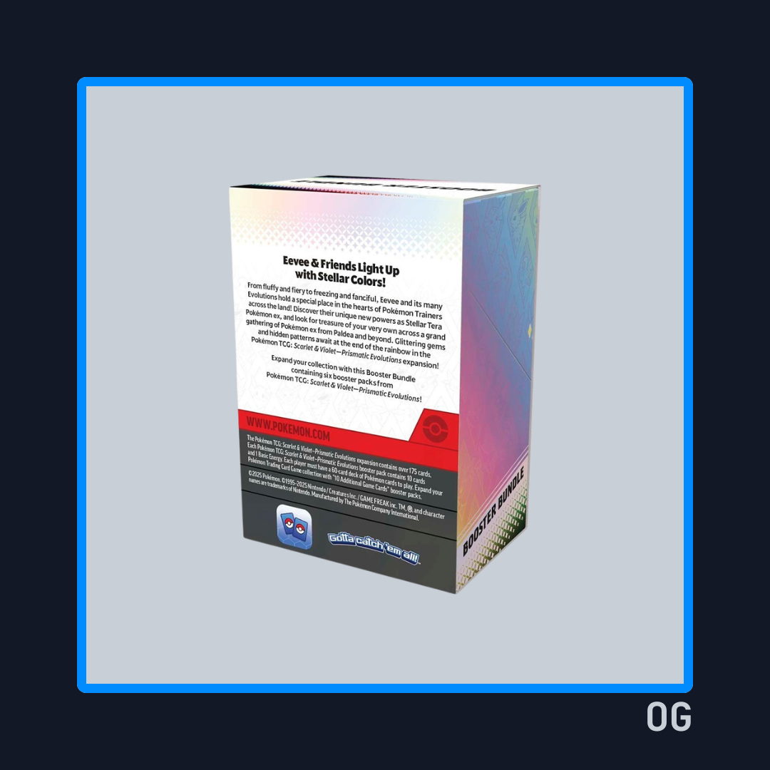 Prismatic Evolutions - Booster Bundle