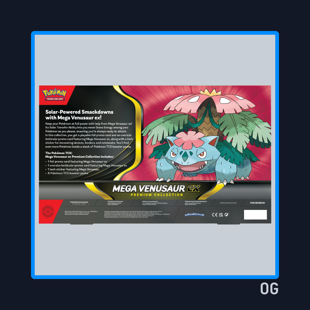Mega Venusaur ex - Premium Collection