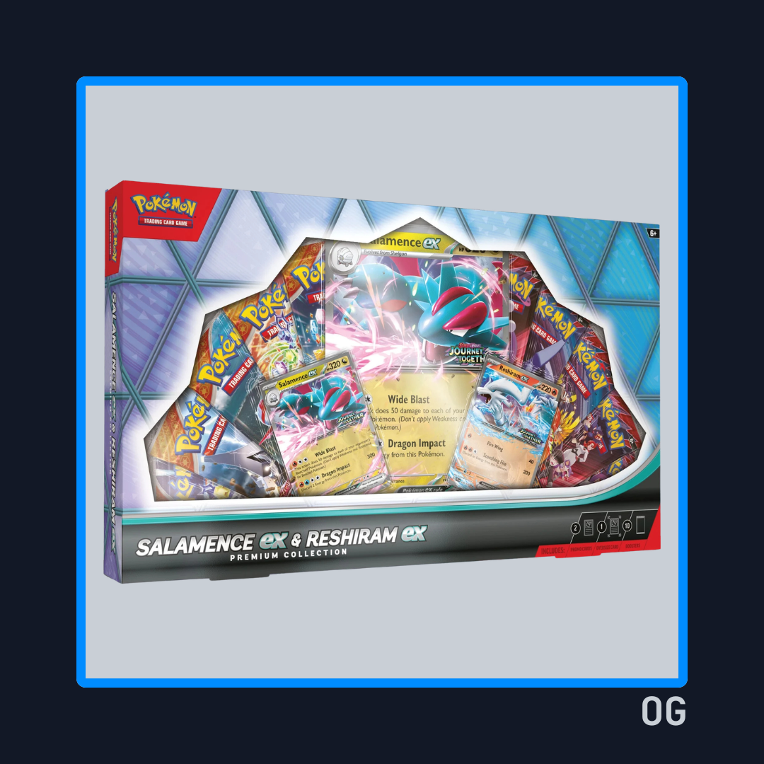 Salamence ex & Reshiram ex - Premium Collection