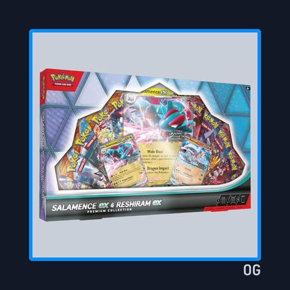 Salamence ex & Reshiram ex - Premium Collection