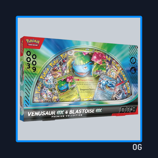 Venusaur ex & Blastoise ex - Premium Collection