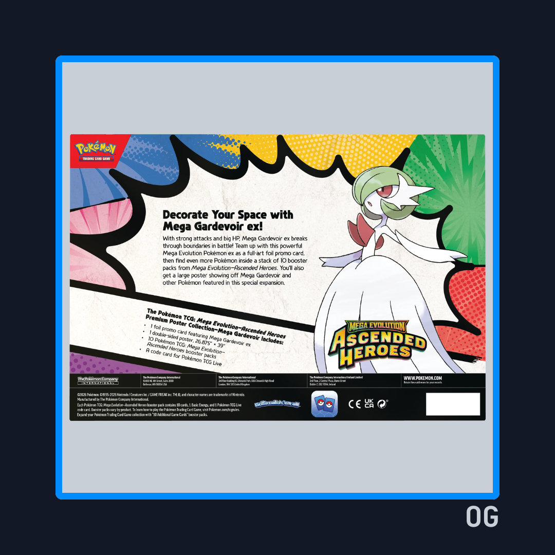 Ascended Heroes Mega Gardevoir - Premium Poster Collection