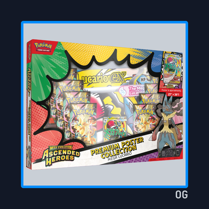 Ascended Heroes Mega Lucario - Premium Poster Collection