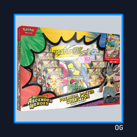 Ascended Heroes Mega Lucario - Premium Poster Collection