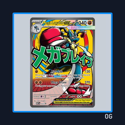 Ascended Heroes Mega Lucario - Premium Poster Collection