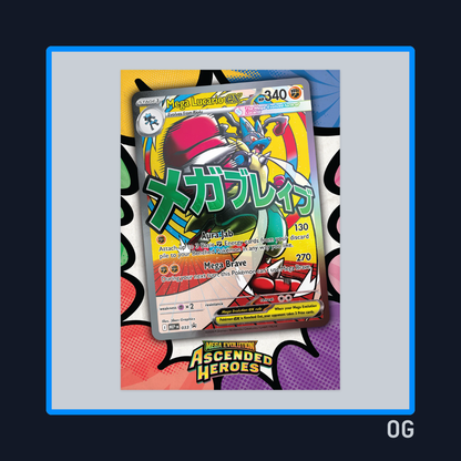 Ascended Heroes Mega Lucario - Premium Poster Collection
