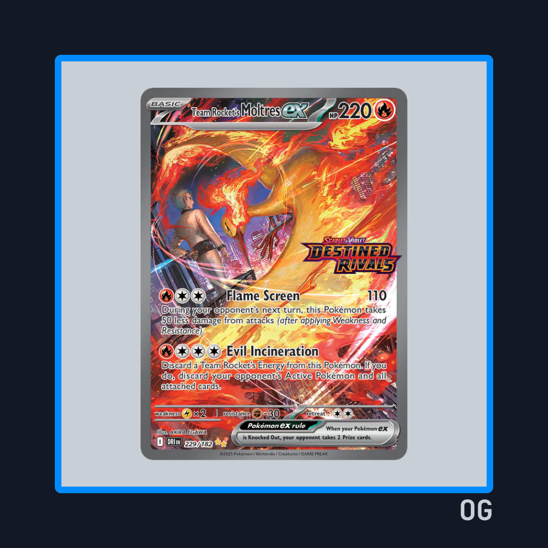 Team Rocket's Moltres ex - Premium Collection
