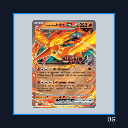 Team Rocket's Moltres ex - Premium Collection