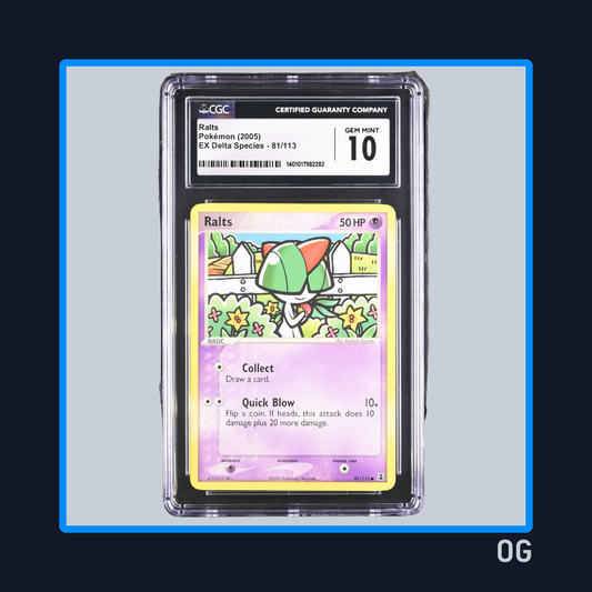 Ralts 81 - EX Delta Species - CGC 10