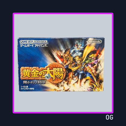 Golden Sun Ver JP - Game Boy Advance