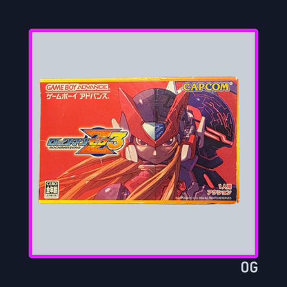 Mega Man Zero 1–4 ver JP (Complete Set) – Game Boy Advance