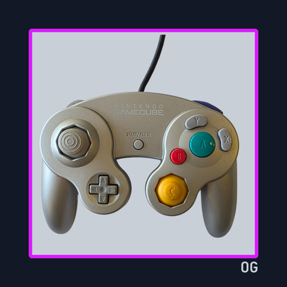 Control Gamecube Platinum (Plateado) - Nintendo Gamecube