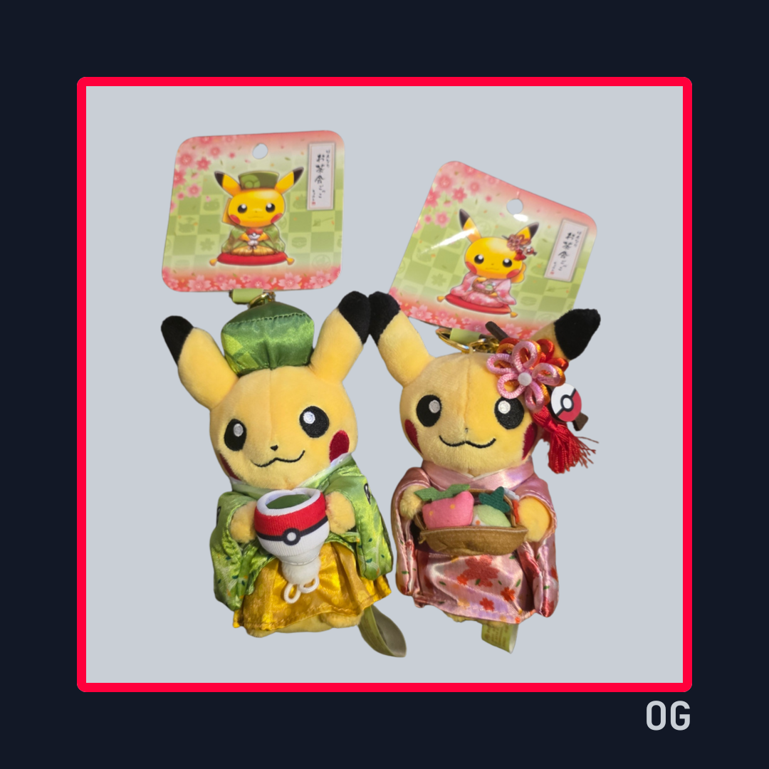 Llavero Peluche Pikachu Kyoto Kimono  - Pokémon Center