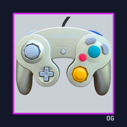 Control Gamecube Starlight Gold (Dorado) - Nintendo Gamecube