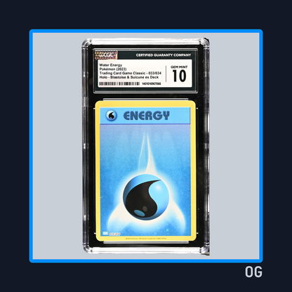 Water Energy 33 - Trading Card Game Classic - CGC 10