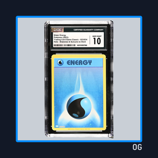 Water Energy 33 - Trading Card Game Classic - CGC 10