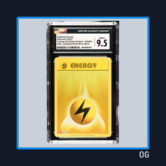 Lightning Energy 34 - Pokémon TCG Classic - CGC 9.5