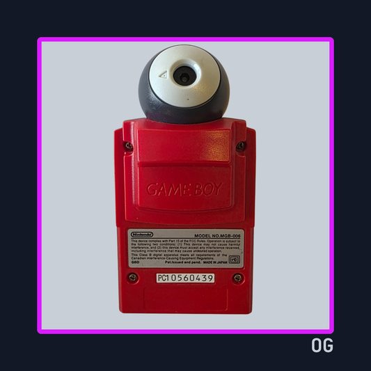 Game Boy Pocket Camera Red - Game Boy