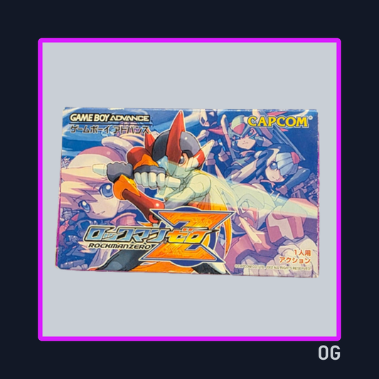 Mega Man Zero 1–4 ver JP (Complete Set) – Game Boy Advance