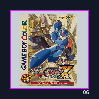 Megaman X: Cyber Mission ver JP – Game Boy Color