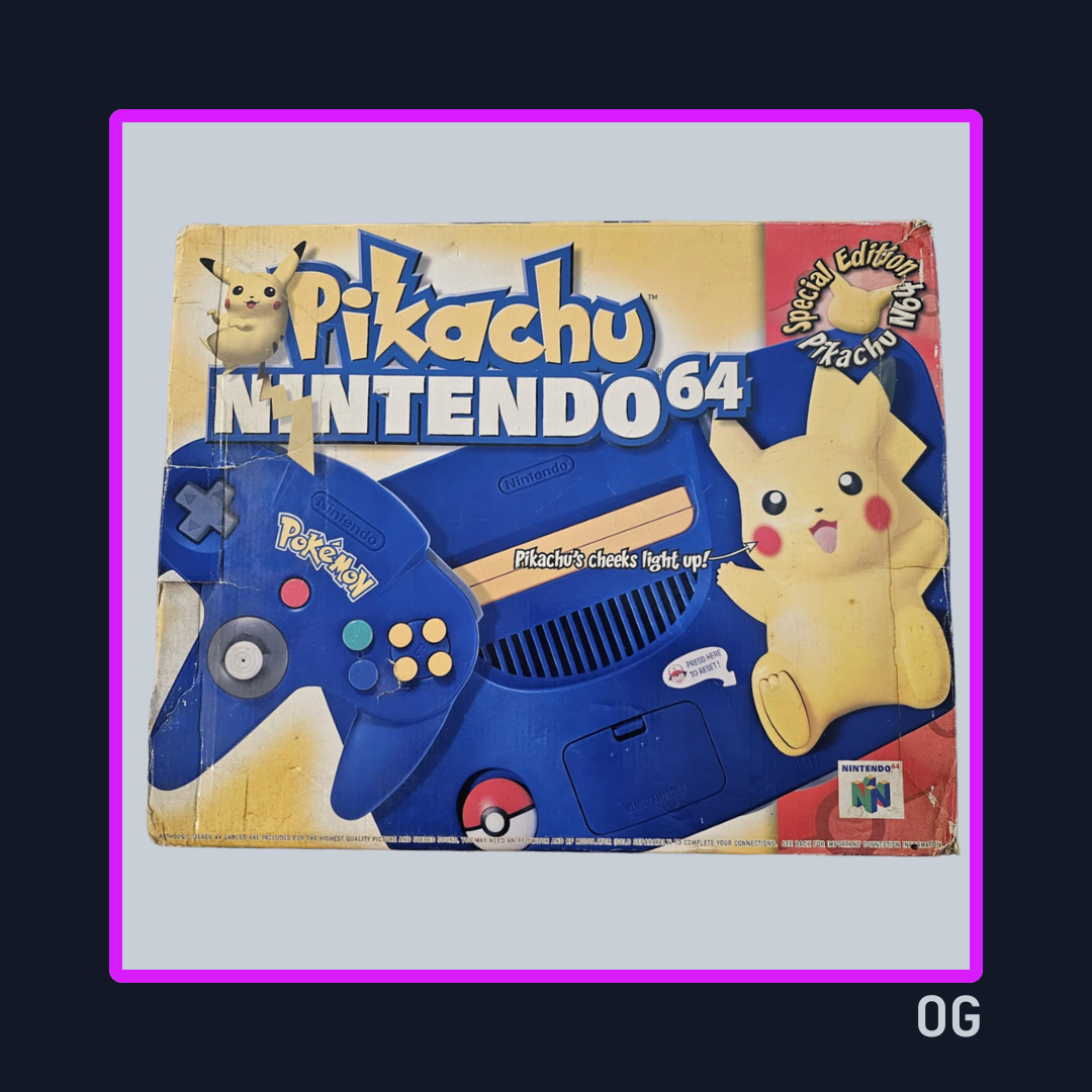 Nintendo 64 Pikachu Edition - Nintendo 64