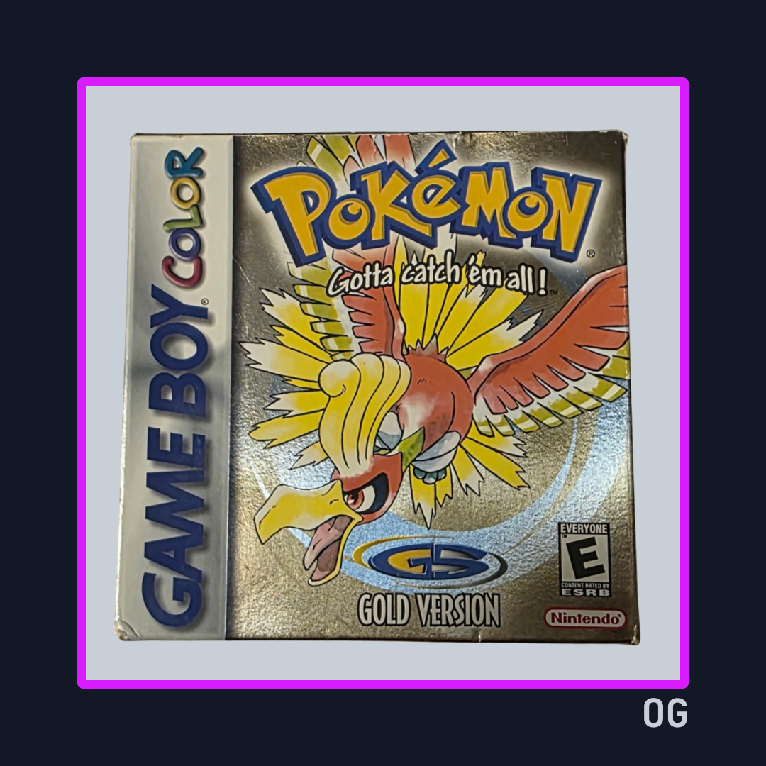 Pokémon Gold - Game Boy Color