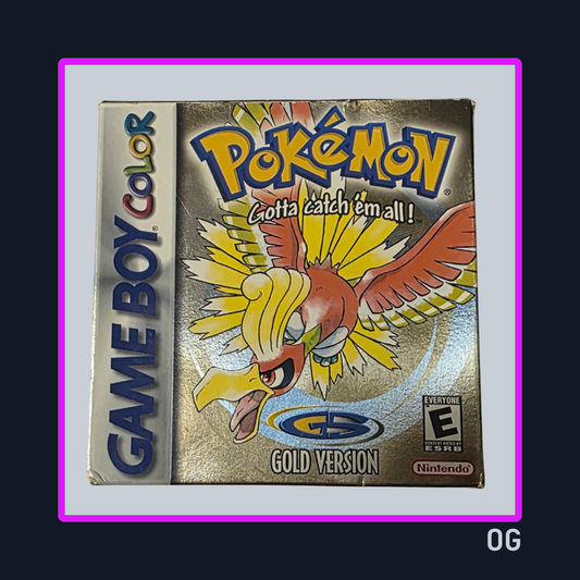 Pokémon Gold - Game Boy Color