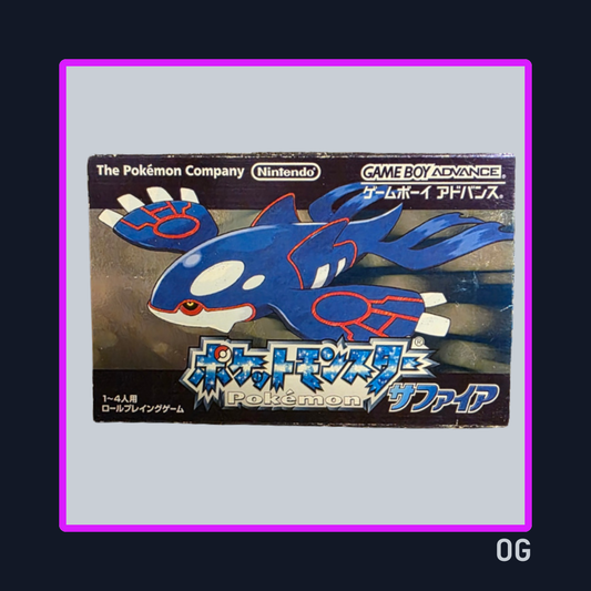 Pokémon Sapphire ver JP - Game Boy Advance