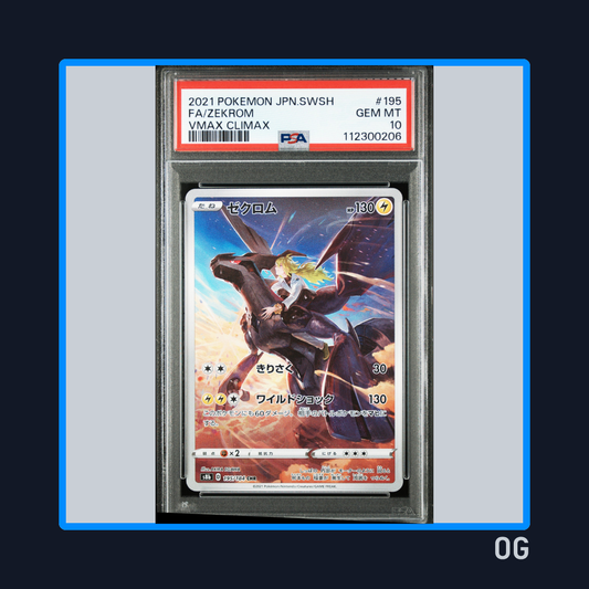 Zekrom 195 - VMAX Climax (Brilliant Stars) - PSA 10