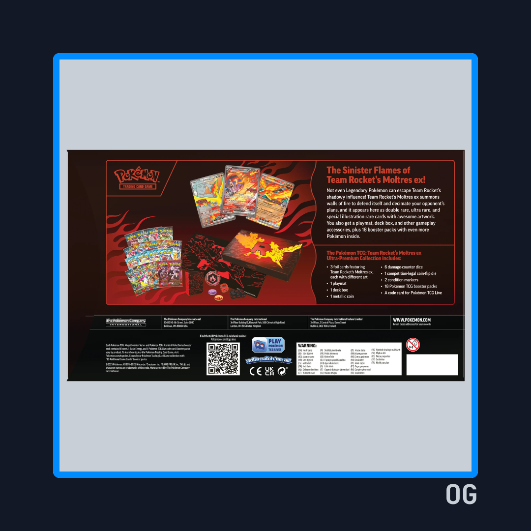 Team Rocket's Moltres ex - Premium Collection