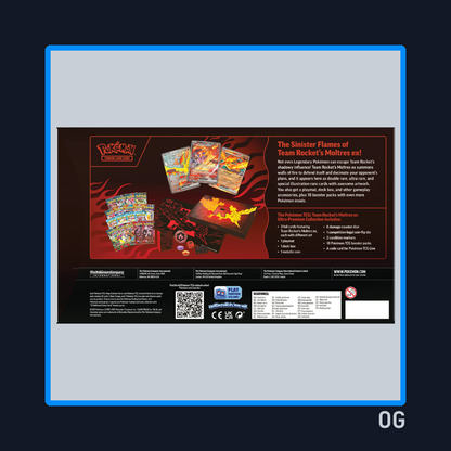Team Rocket's Moltres ex - Premium Collection