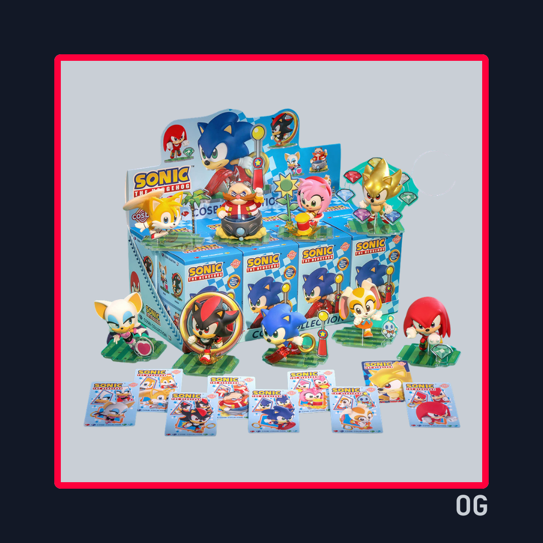 Sonic The Hedgehog Blind Box Cosbi Collection - Hot Toys