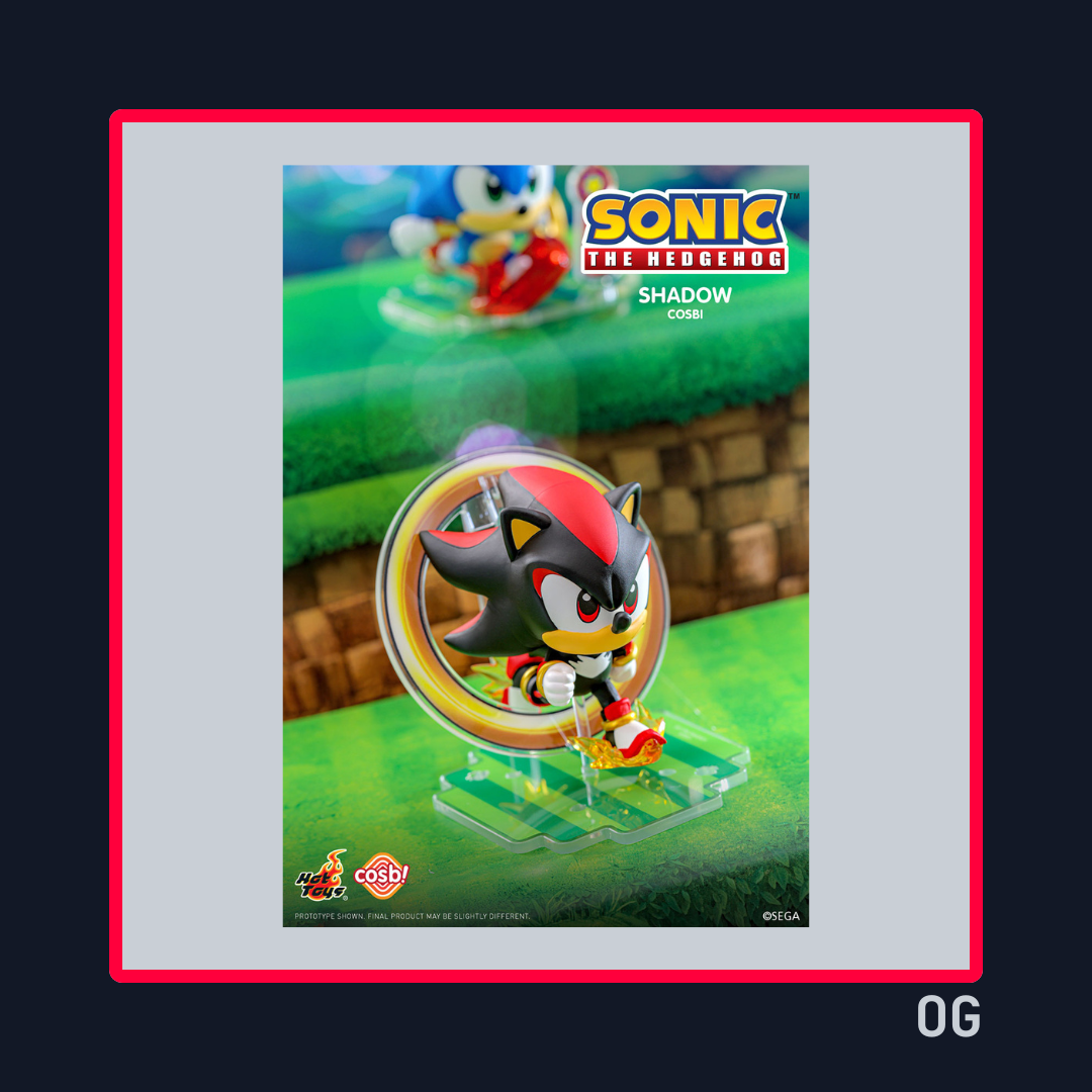 Sonic The Hedgehog Blind Box Cosbi Collection - Hot Toys