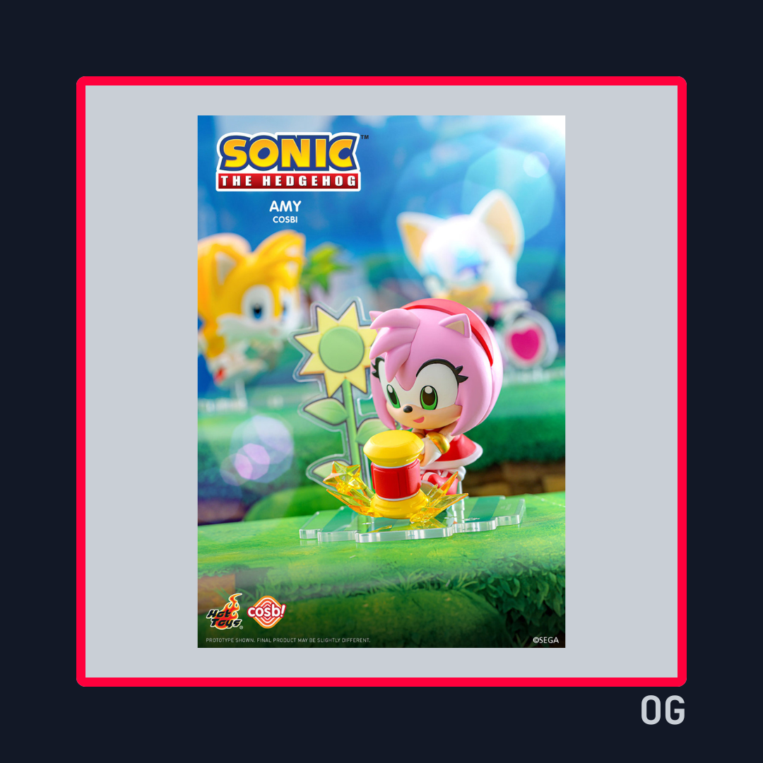 Sonic The Hedgehog Blind Box Cosbi Collection - Hot Toys