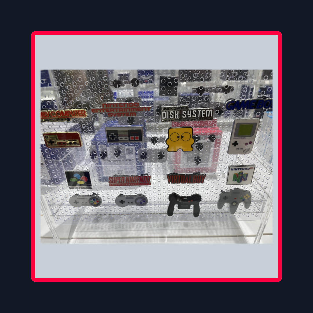 Set de Pines Consolas - Exclusivos Nintendo Museum Japón