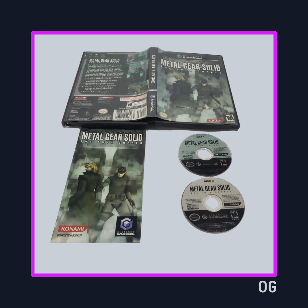 Metal Gear Solid Twin Snakes - Nintendo Gamecube
