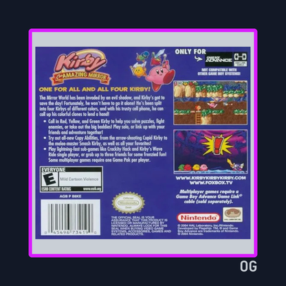 Kirby & The Amazing Mirror  (Sellado) / Game Boy Advance