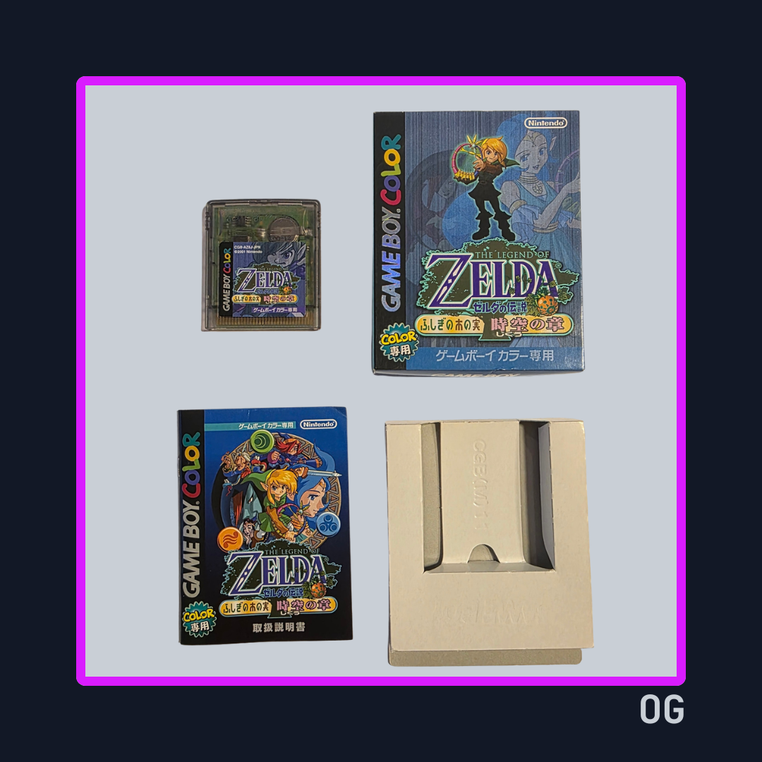 The Legend of Zelda: Oracle of Ages & Oracle of Seasons (Bundle) ver JP – Game Boy Color