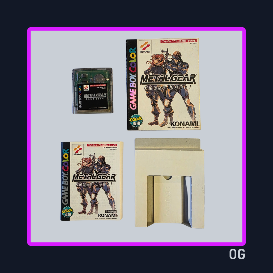 Metal Gear Solid (Ghost Babel ver JP) – Game Boy Color